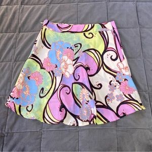 free people phoebe sugar and spice mini skirt size 2